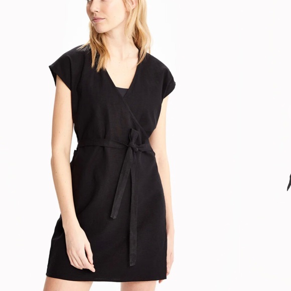 BNWT Lole Lyra Wrap Dress Medium - Linen and Viscose - Picture 1 of 8